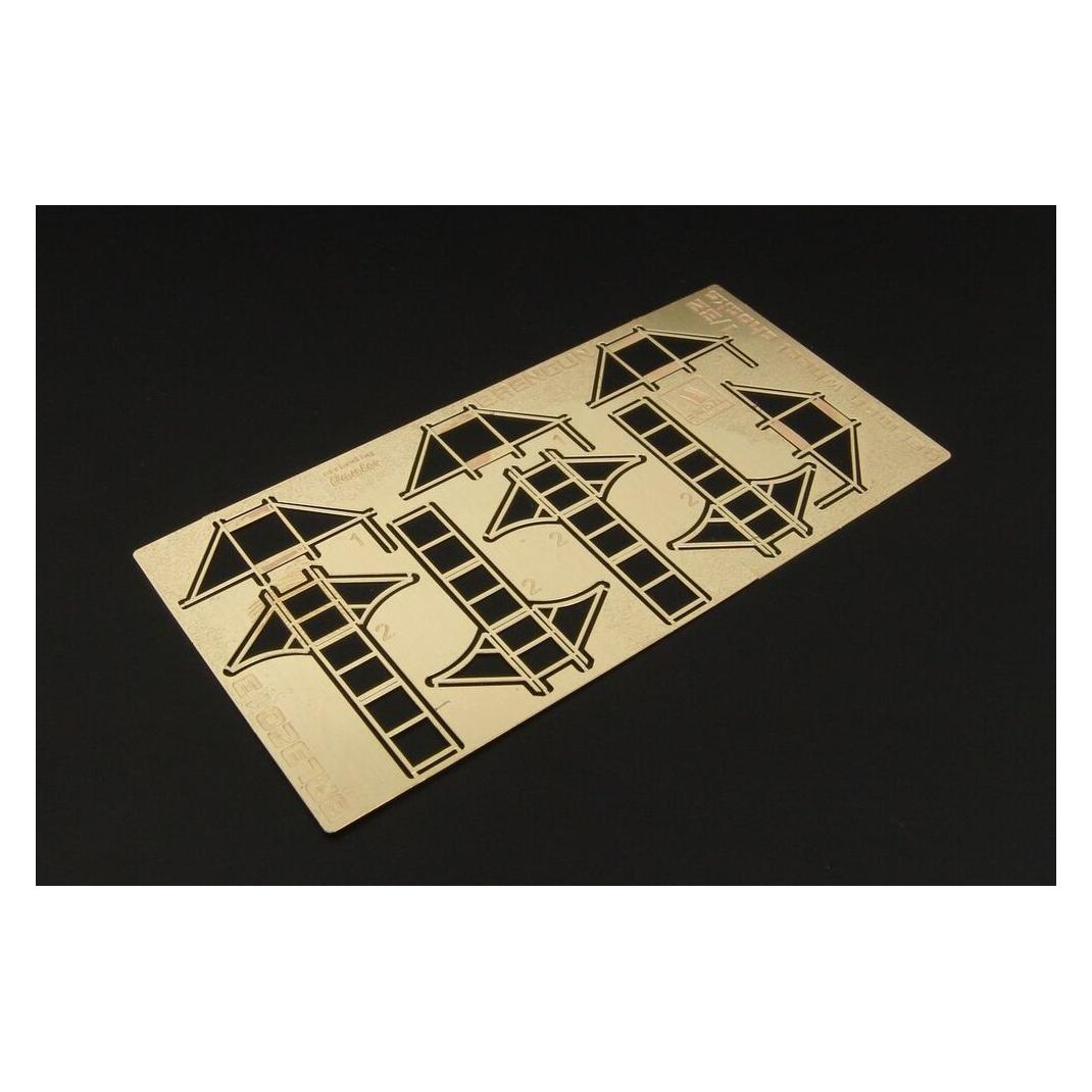 Brengun Luftwaffe wheel chocks (two types) (BRL32013)