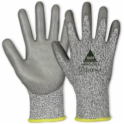 Hase Safety Gloves, Schutzhandschuhe, Schnittschutz-Arbeitshandschuhe Medio Cut 3, EN 388, EN 420, Grösse 10 (10)