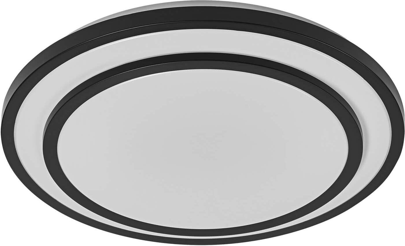 Ledvance Orbis Berlin LED inbouwspot, rond, zwart, warmwit