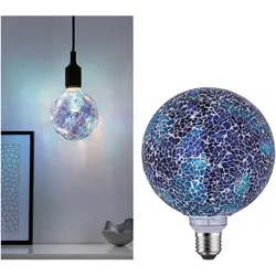 PAULMANN LED-Kugellampe E27 G125 5W weiß F Miracle Mosaic 287.50 2700K 470lm dimmbar