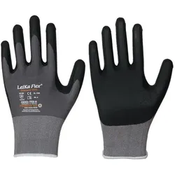Leipold, Schutzhandschuhe, Handschuhe LeiKaFlex 1466 Grösse 10 grau EN420+EN388 PSA-Kategorie II (10)