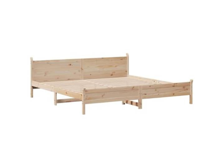 vidaXL Massivholzbett ohne Matratze 180x200 Kiefernholz