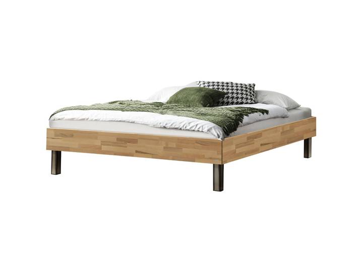 Hasena Bett Sassari Kernbuche Nature Massivholz 200 x 200 cm - Bett