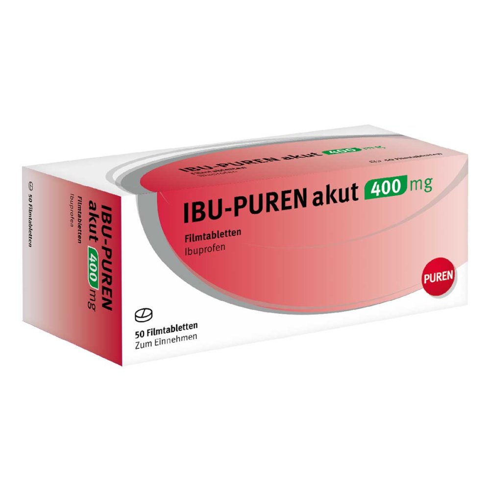 PUREN Pharma GmbH & Co. KG Ibu-puren Akut 400 Mg Filmtabletten 15877996