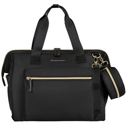 Kikkaboo Wickeltasche Maxi mit Wickelunterlage, kleine Tasche, Reißverschluss black