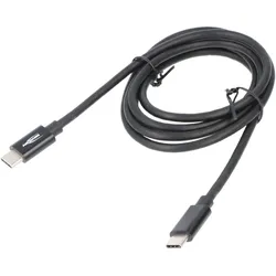 Ansmann USB Typ-C auf Typ-C Daten- und Ladekabel, 120cm (1.20 m, 60 W), USB Kabel