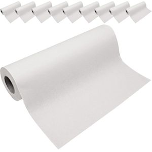 Franz-Mensch Ärztekrepp Hygostar, 55 cm x 50 m, 2-lagig, weiß, mit Abreißperforation, 9 Rollen