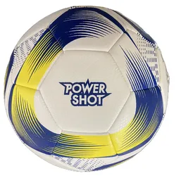 Powershot Powershot® Fußball - Schwarz & Dunkelblau, Größe 4