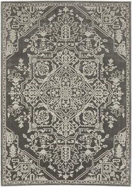 Style Haven Ingram Two-Tone Traditional Medallion Area Rug