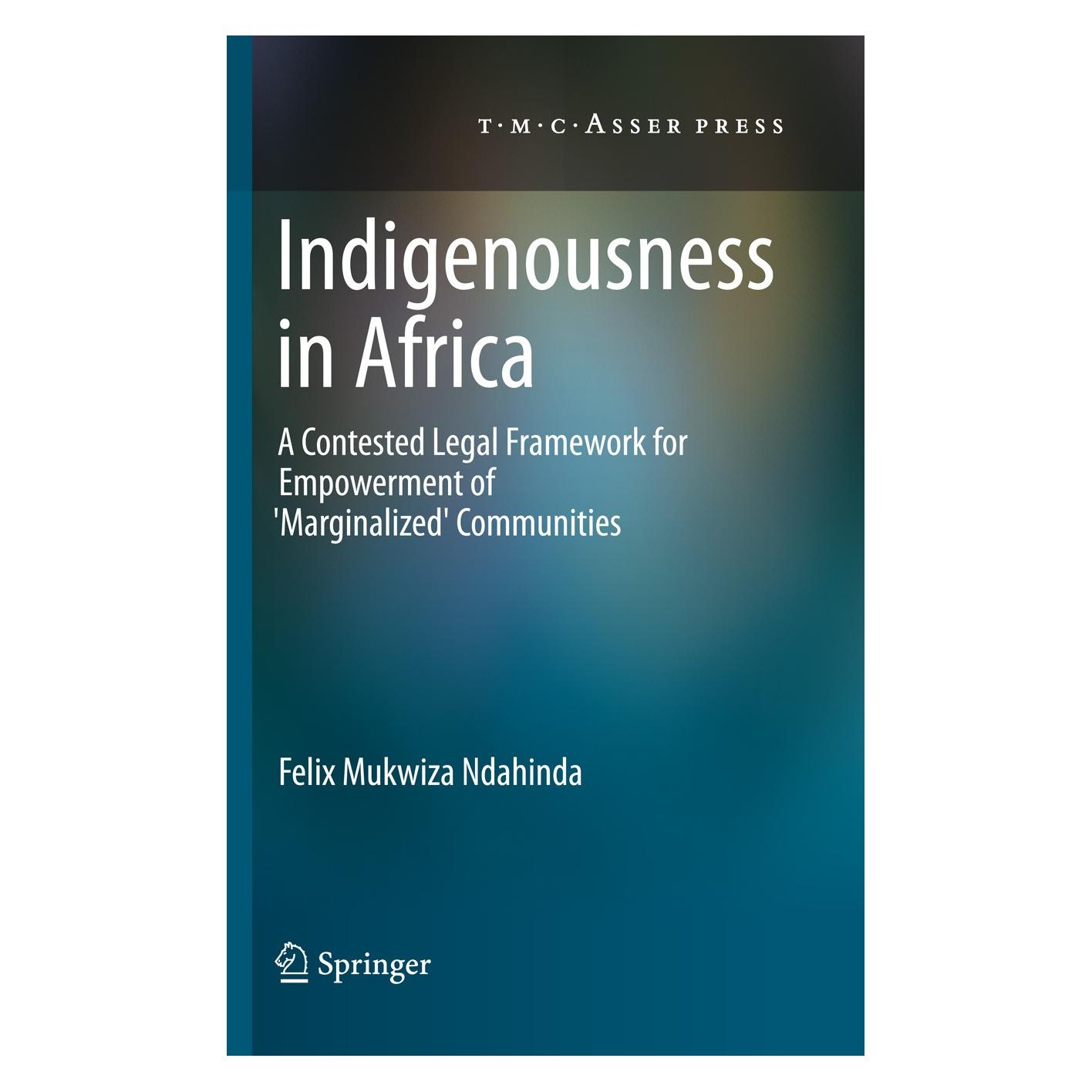 T.M.C. Asser Press Indigenousness in Africa (Englisch, Hardcover, Felix Mukwiza Ndahinda) (9789067043335)