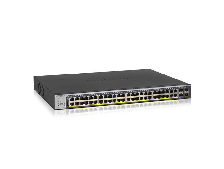 NETGEAR 52PT GE POE+SMART SWITCH GS752TP-300EUS