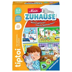 Ravensburger tiptoi - Spiel 00196 - Mein Zuhause, Lernspiel zum Wortschatz, für Kinder ab 2 Jahren