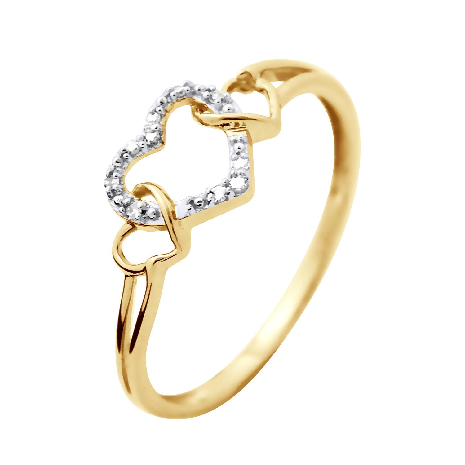 Ring HART Diamonds 0.030 Cts luxe sieraden Yellow Gold