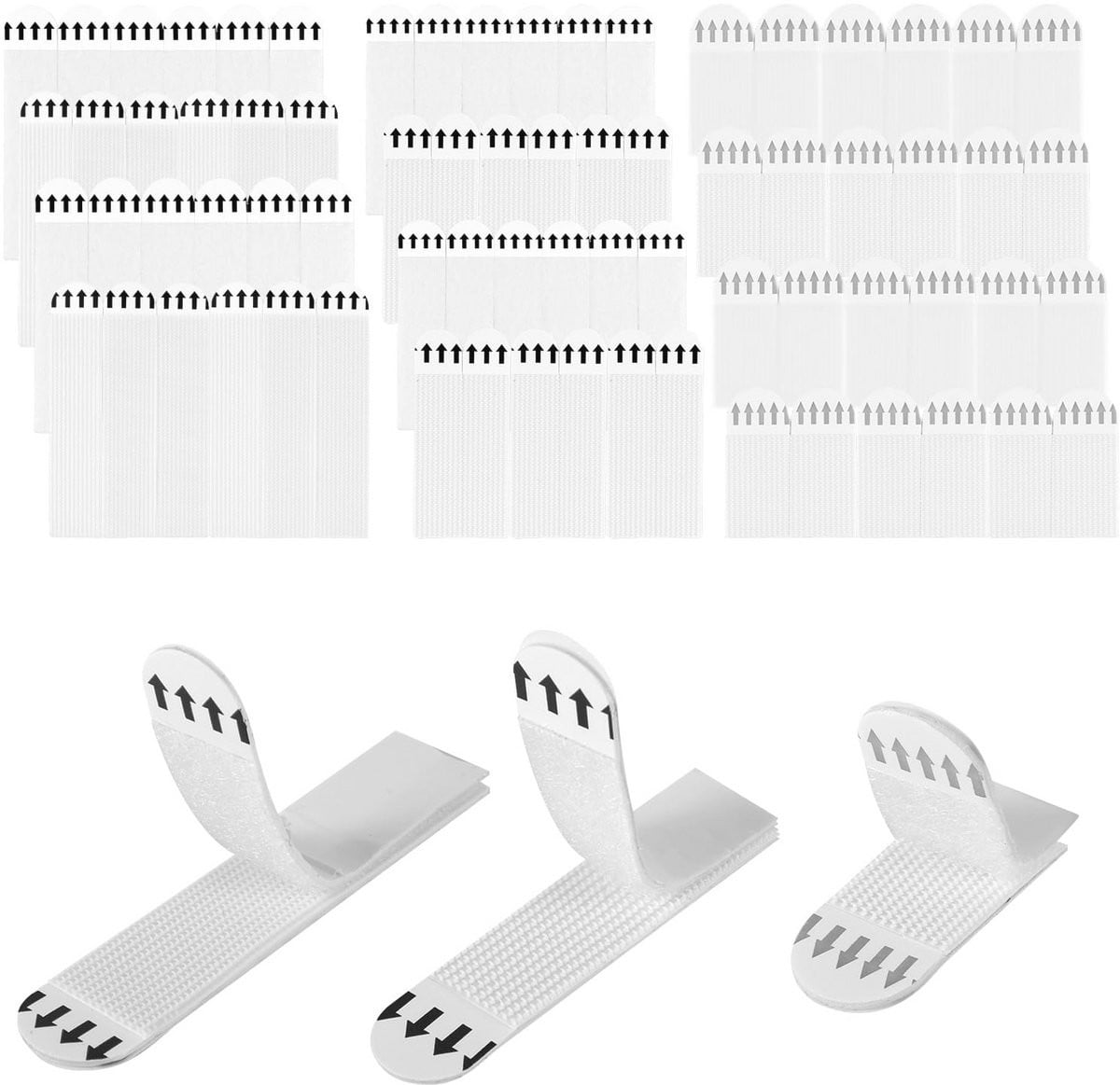 72 stuks Zelfklevende Foto-Ophangstrips voor Lijsten - Wit - 36 Paar