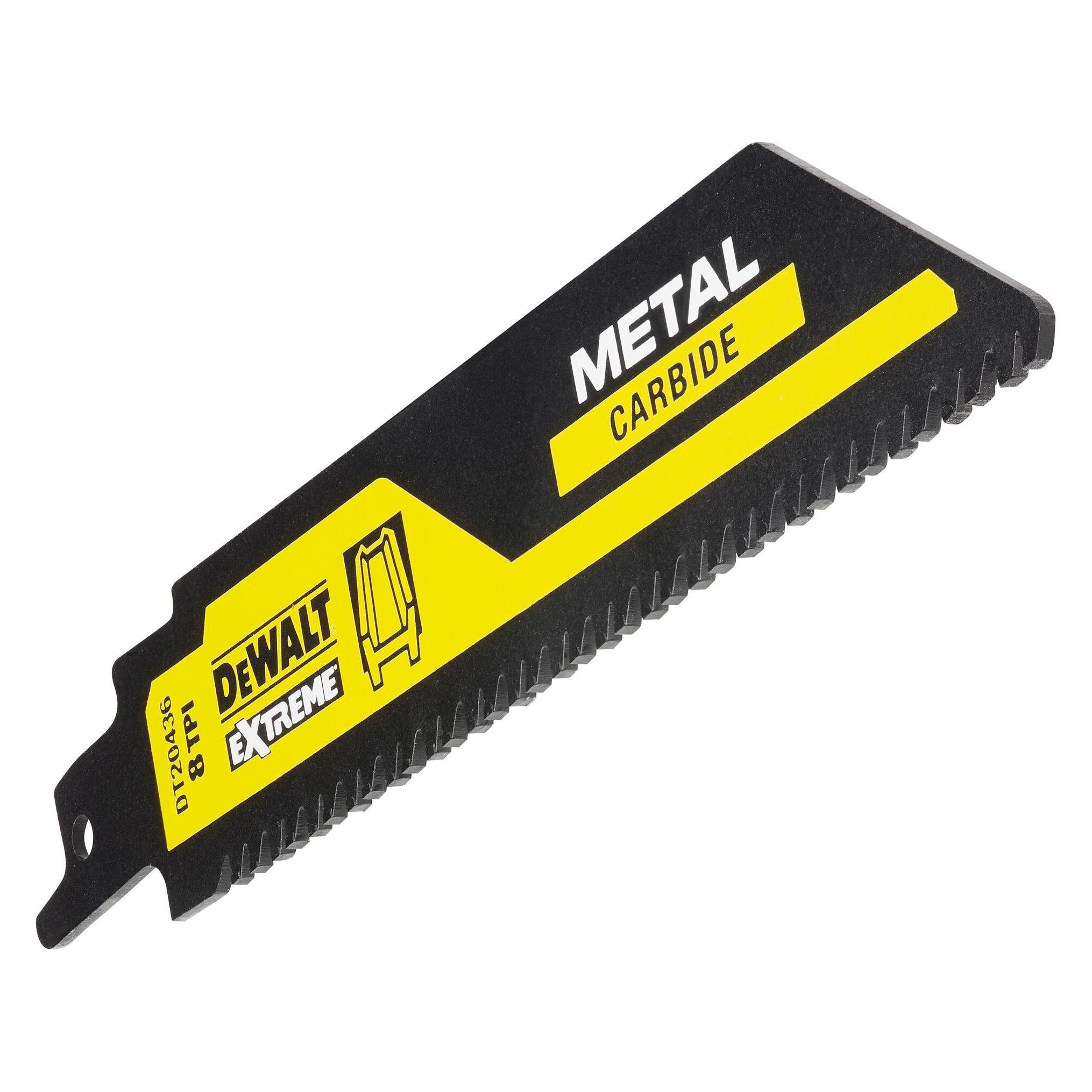 DeWalt Carbide Saebelsaegeblatt Metall 152mm (DT20436-QZ)