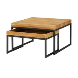 Couchtisch 2er-Set   ¦ holzfarben