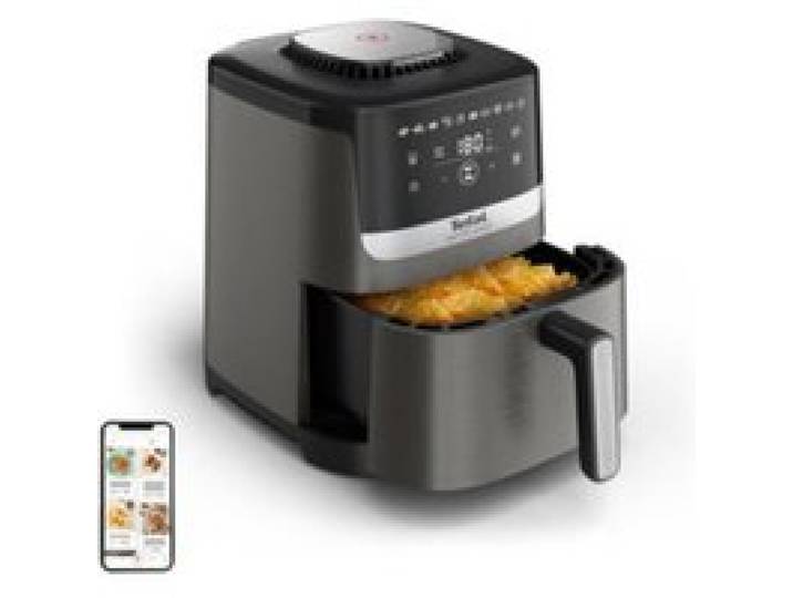 Friteuse à air - TEFAL - EY551HE0 - 5 L - Silent Technology - Commandes tactiles