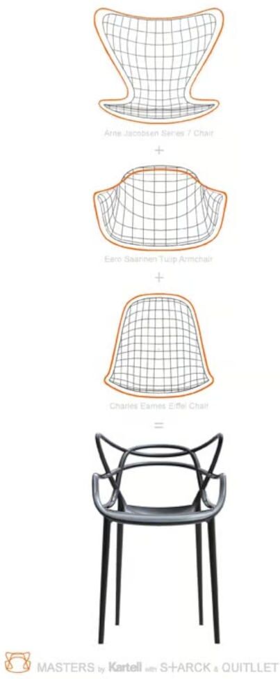 Kartell Masters Stuhl (weiß) weiß