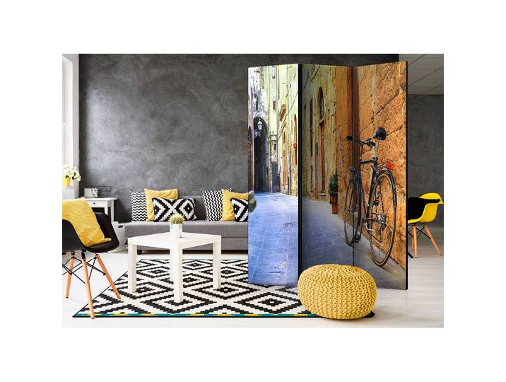 Paravent Italy Holidays Polaire Beige 135 x 172 x 3cm