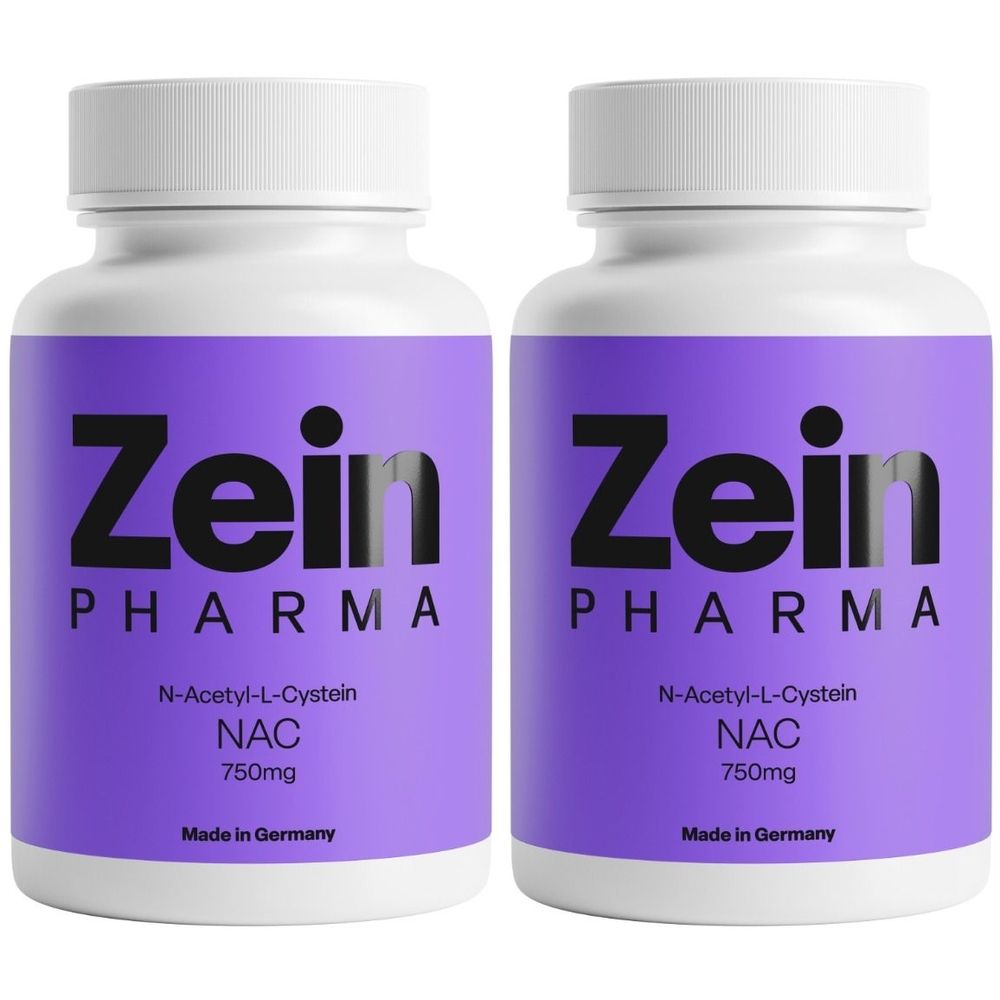NAC 750 mg hochqualitatives N-Acetyl-L-Cystein Kps 2x 2x120 St Kapseln