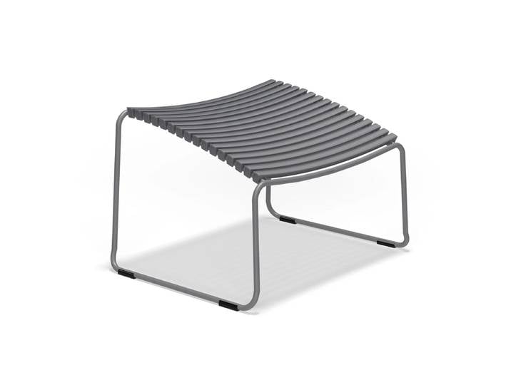 HOUE - CLICK Outdoor Fusshocker, dunkelgrau