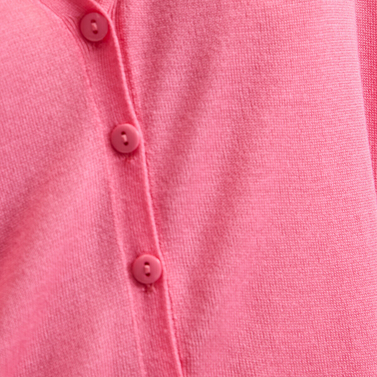 LA REDOUTE COLLECTIONS Cardigan col V en fine maille, boutonné