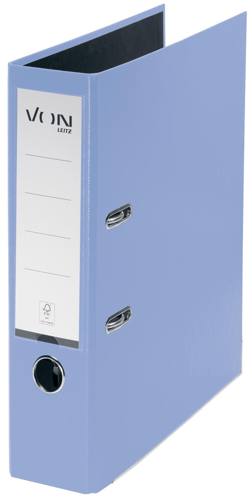 LEITZ Ordner Rückenbreite 8 cm DIN A4 hellblau 10550030