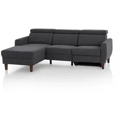 Exxpo by Gala Ecksofa mit Funktion Casino Stoff Dark Grey