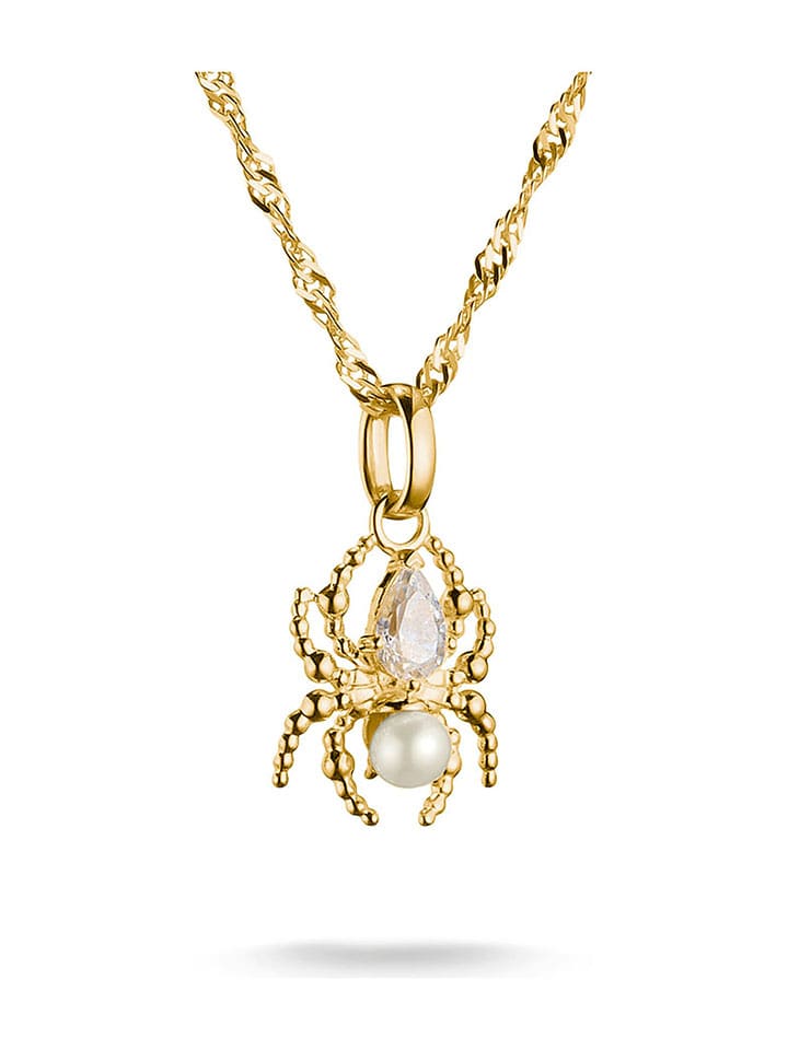 Thomas Sabo Vergold. Halskette mit Anhänger - (L)45 cm - onesize