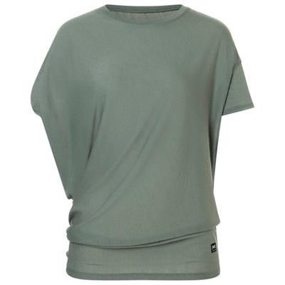 super.natural - Women's Yoga Loose Tee - T-Shirt Gr M oliv/grün