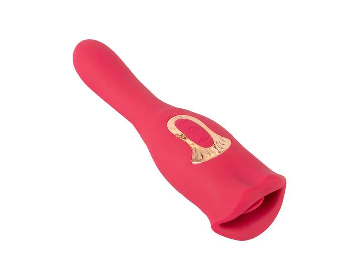 Auflegevibrator Oral Fun mit beweglichen Lippen