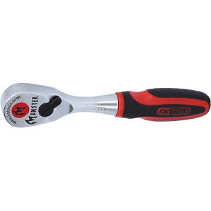 KS-Tools Umschaltknarre Monster, 935.1495, 1/4 Zoll Sechskant, feinverzahnt