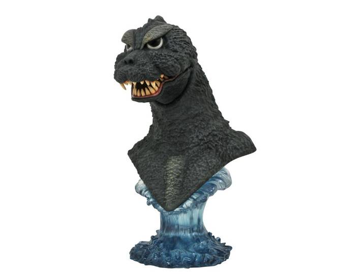 Diamond Select Actionfigur GODZILLA LEGENDS IN 3D 1964 GODZILLA BÜSTE