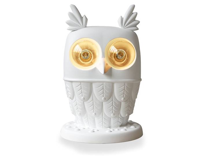 KARMAN lampe de table TI-VEDO (Blanc Opaque - Céramique)