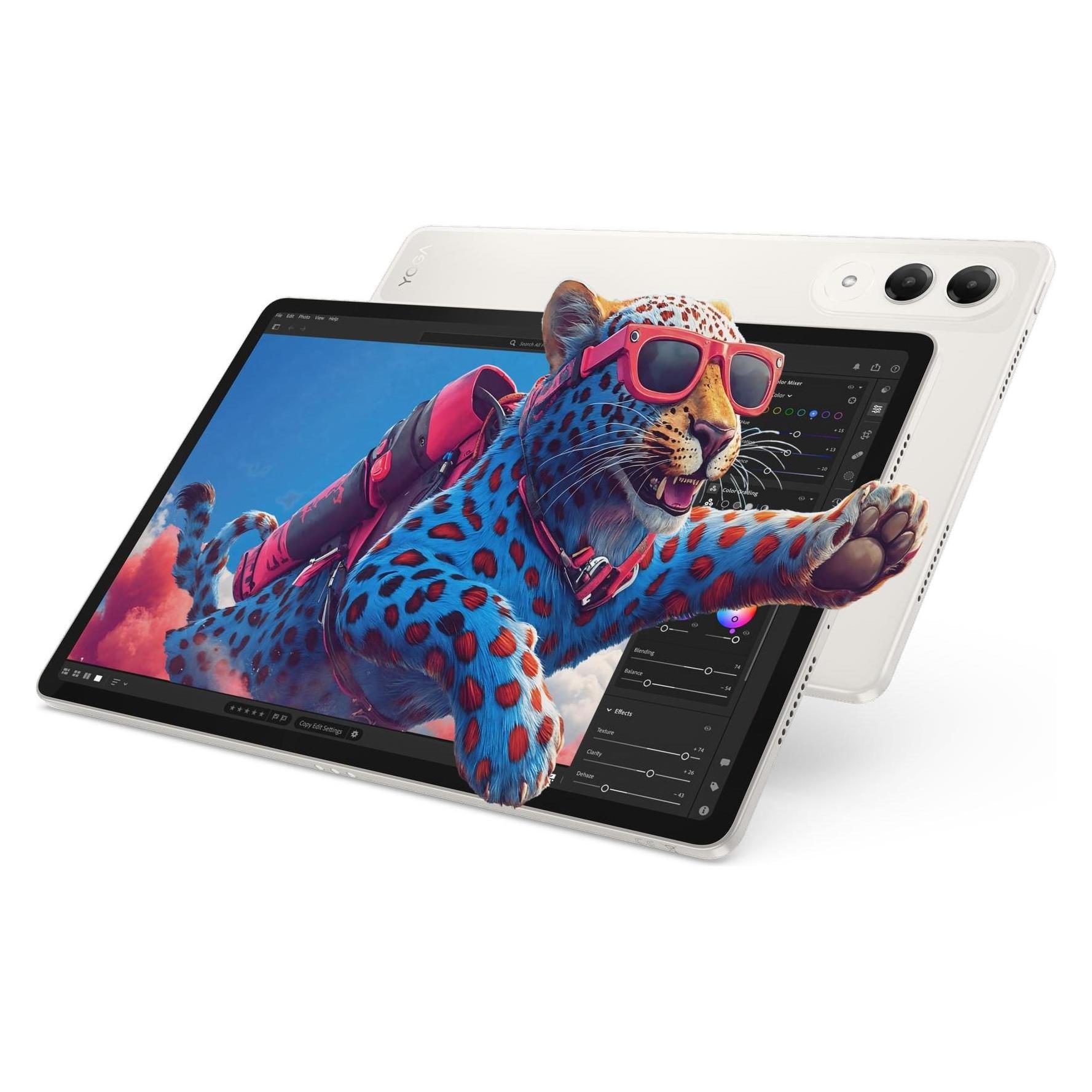Lenovo Yoga Tab/12G+256GSH-CZ-KB+P-WOA (nur WLAN, 11.10", 256 GB, Seashell) (ZAG60160CZ)