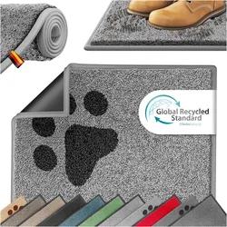 KESSER® Schmutzfangmatte rutschfeste Fußmatte für Innen- & Außenbereich waschbar & wetterfest   Türmatte Wohnungseingang   Teppich für Büro & Vorzimmer   Fußabtreter Fußabstreifer