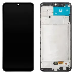 MP Display Unit für Galaxy A32 A325, OLED Version, Aftermarket, Schwarz (Display), Mobilgerät Ersatzteile, Schwarz