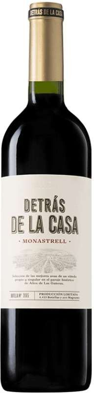 Viña Al Lado De La Casa Detrás de la Casa Monastrell 2022 Vino Tinto D.O. Yecla 75 cl.
