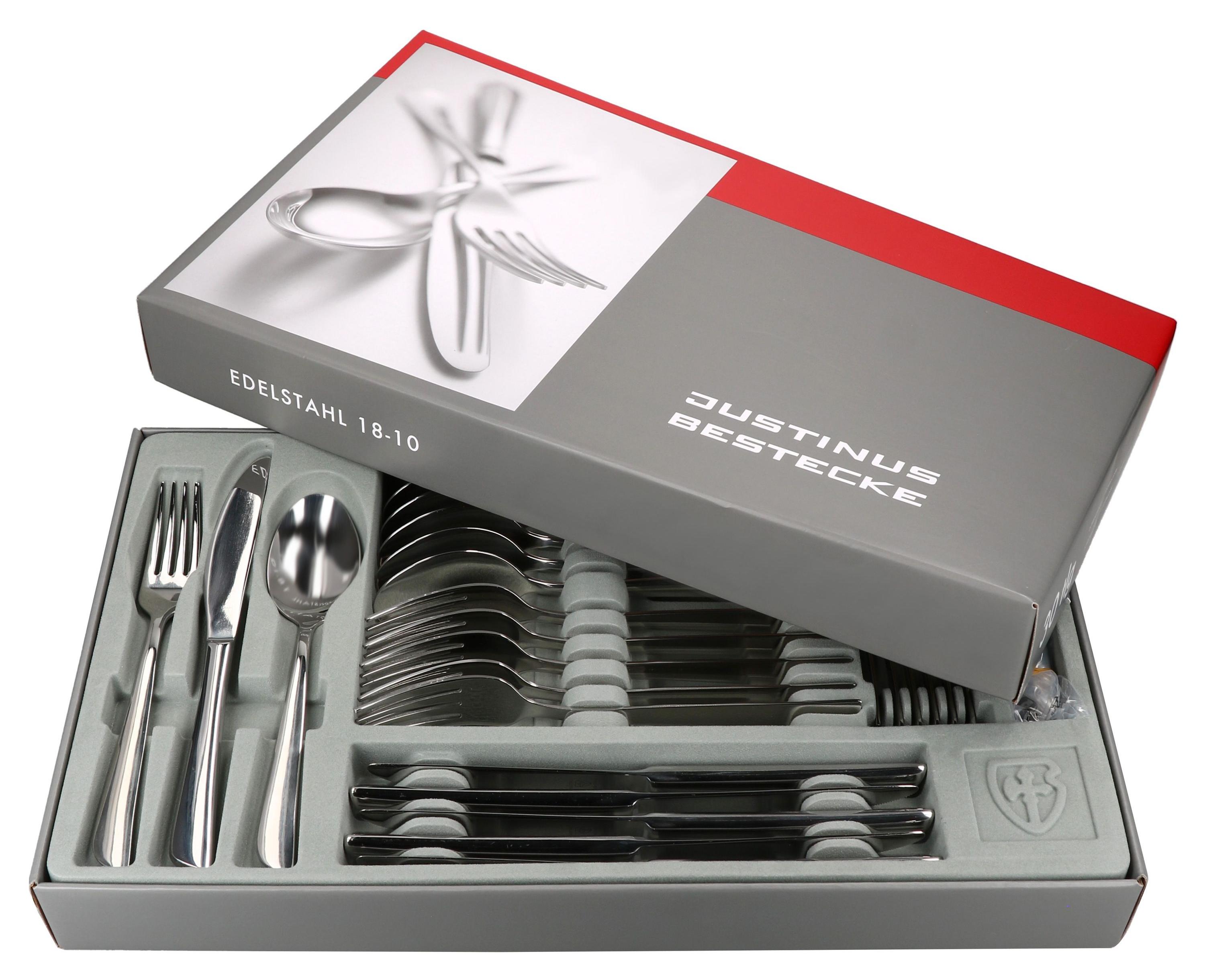 300tlg Twist Komplett-Besteck-Set für 60 Personen Messer Gabel Löffel Edelstahl