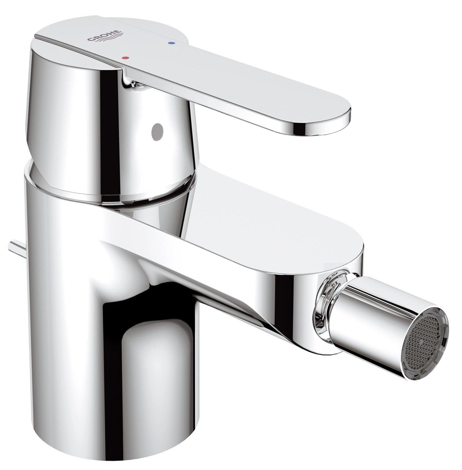 GROHE Single-lever bidet mengkraan S-size Chroom 32885000 met waterbesparing