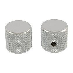 AllParts AP MK 0115-010 Barrel Knöpfe (2) chrom (Instrumenten Ersatzteile) (47163785)