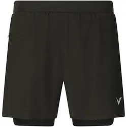 VIRTUS Ado 2in1 Ripstop Laufshorts Herren 1001A - black M