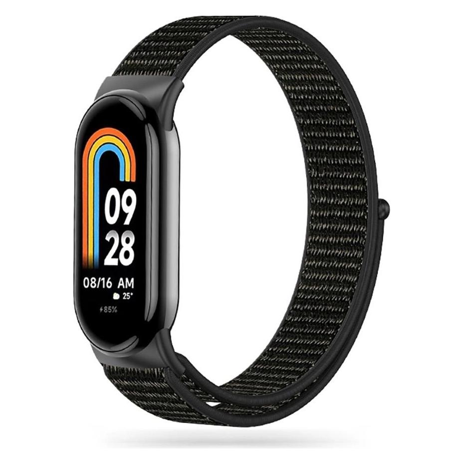 Tech-Protect Nylon strap for Xiaomi Smart Band 8 / 8 NFC - black (Nylon) (23222-0)