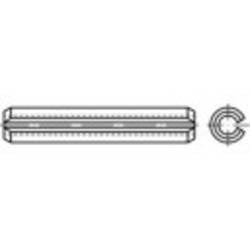 TOOLCRAFT TO-410610 Spannstifte (Ø x L) 10 mm x 10 mm Federstahl 100 St.