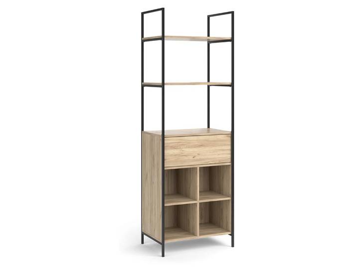 Armoire à vêtements Vicco Enya Bois 60x180cm avec tiroir\, Model 50126
