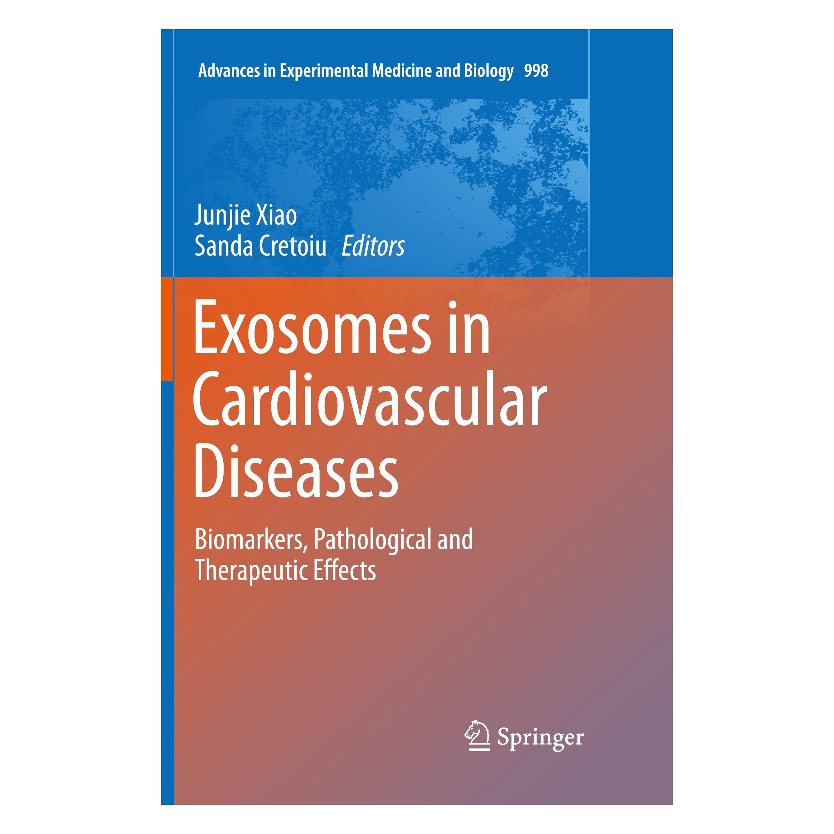 Springer Exosomes in Cardiovascular Diseases (Englisch, Junjie Xiao, Sanda Cretoiu) (25368854)