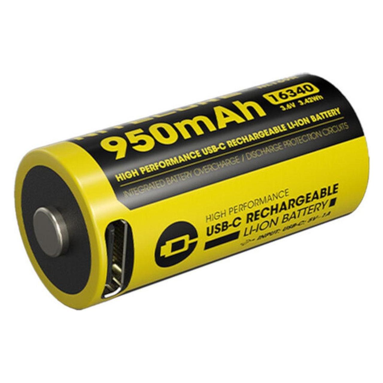 Nitecore NL169R (1 Stk., 16340, 950 mAh) (NITNL169R)