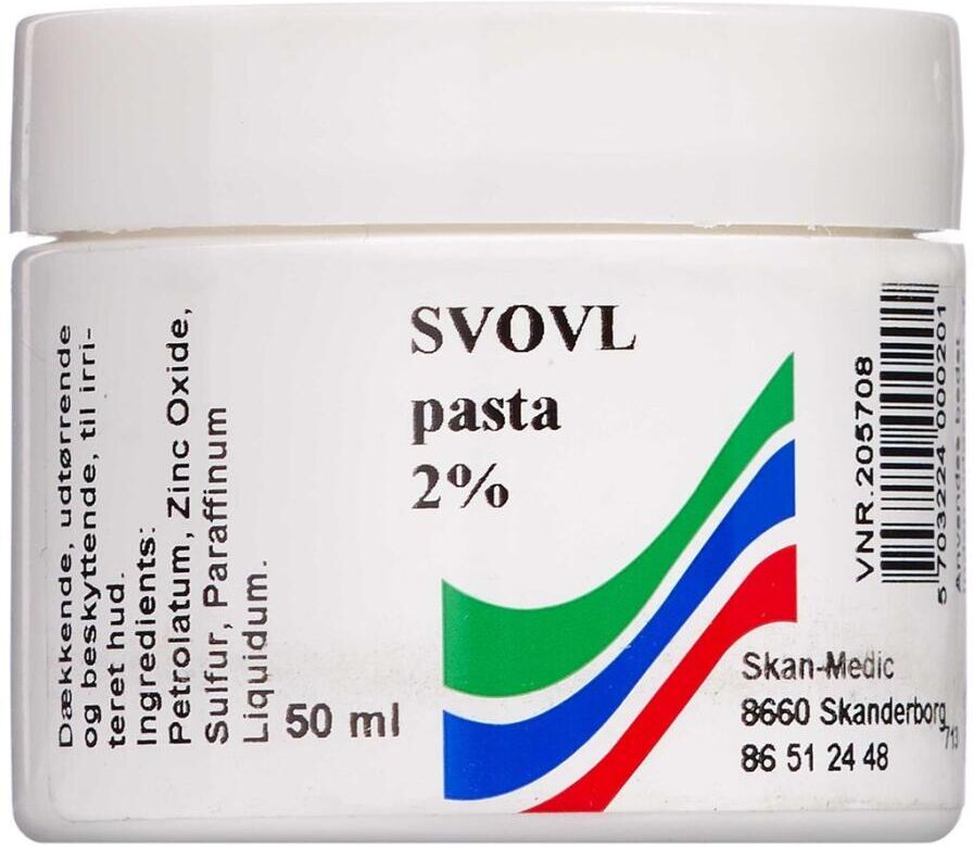 S.A. Svovl Pasta 2% 50 ml