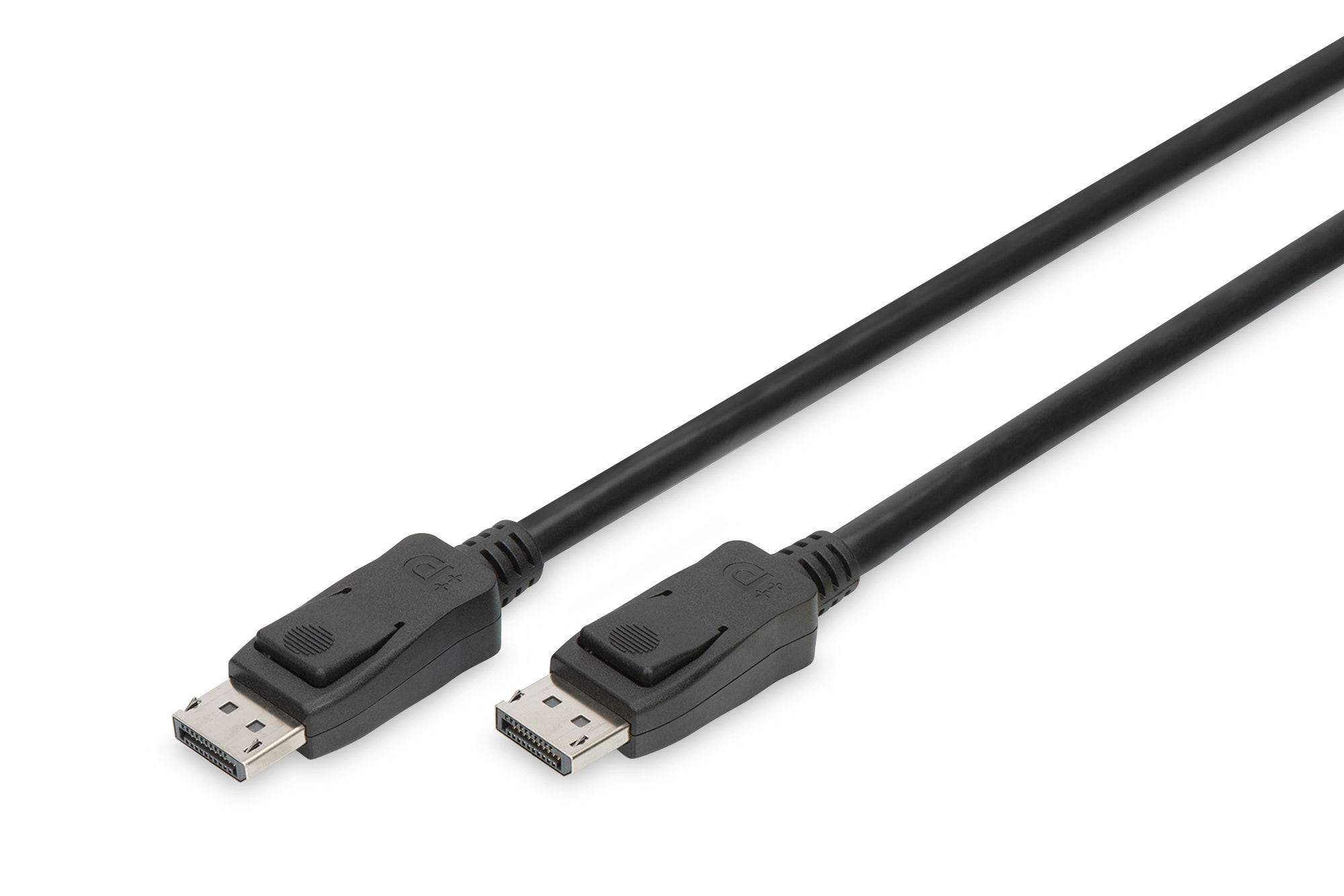 DIGITUS DisplayPort Anschlusskabel 1m UHD 8K St./St. schwarz