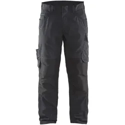Blakläder® Service Arbeitshose mit Stretch 1495 1330 - schwarz/dunkelgrau - 48
